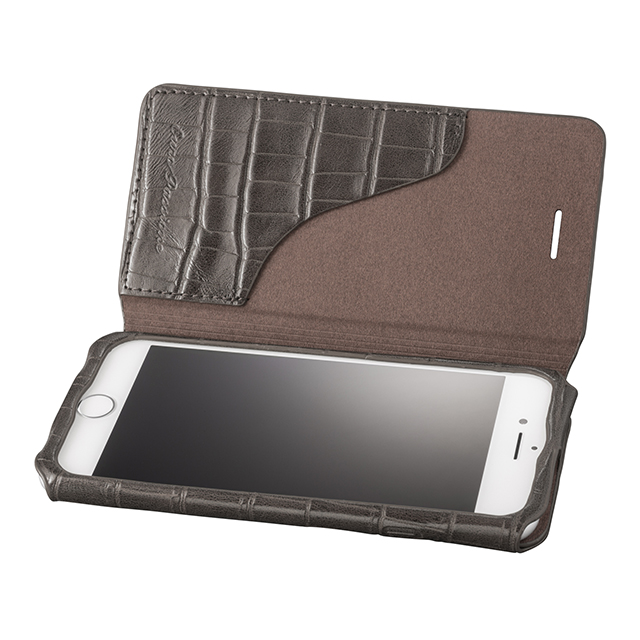 【iPhone8/7 ケース】PU Leather Case “EURO Passione 3” (Gray)サブ画像