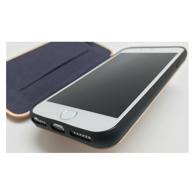 【iPhoneSE(第3/2世代)/8/7/6s/6 ケース】Maple Flip Case (GIRAFFE)サブ画像