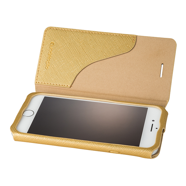 【iPhone8/7 ケース】Leather Case ”Quadrifoglio” (Gold)goods_nameサブ画像