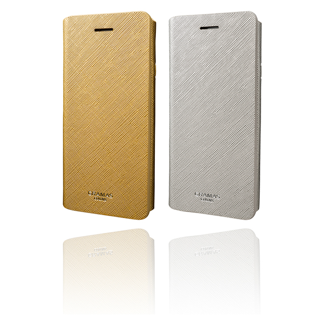 【iPhone8/7 ケース】Leather Case ”Quadrifoglio” (Gold)goods_nameサブ画像