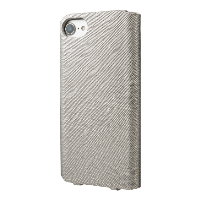 【iPhone8/7 ケース】Leather Case ”Quadrifoglio” (Silver)サブ画像