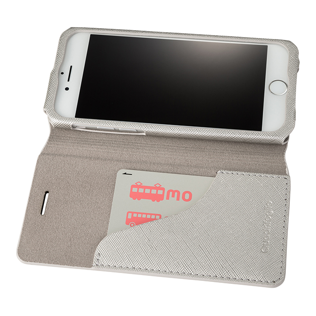 【iPhone8/7 ケース】Leather Case ”Quadrifoglio” (Silver)サブ画像