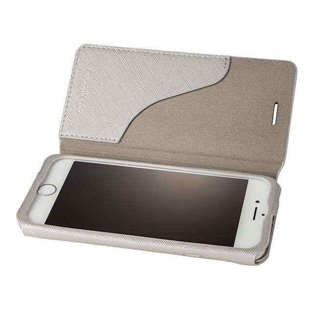 【iPhone8/7 ケース】Leather Case ”Quadrifoglio” (Silver)goods_nameサブ画像