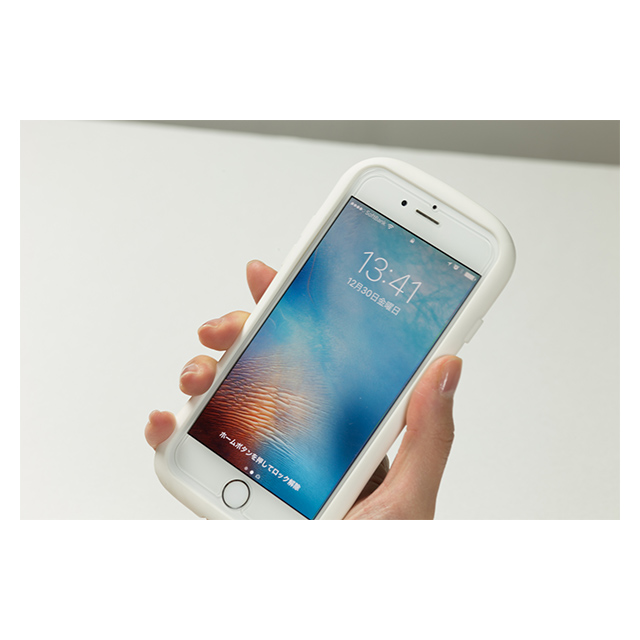【iPhoneSE(第3/2世代)/8/7 ケース】プロテクターポケットケース ”Fleur” (White)サブ画像