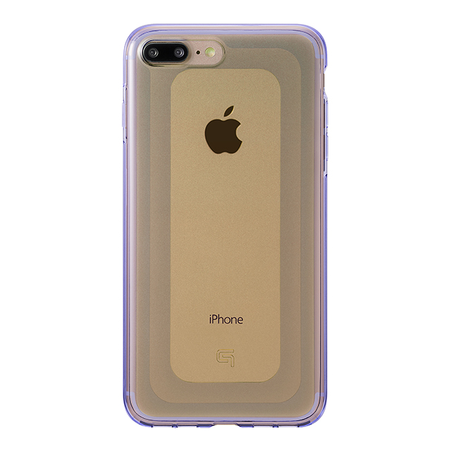 【iPhone8 Plus/7 Plus ケース】”GEMS” Hybrid Case (Citrine Yellow×Purple)サブ画像