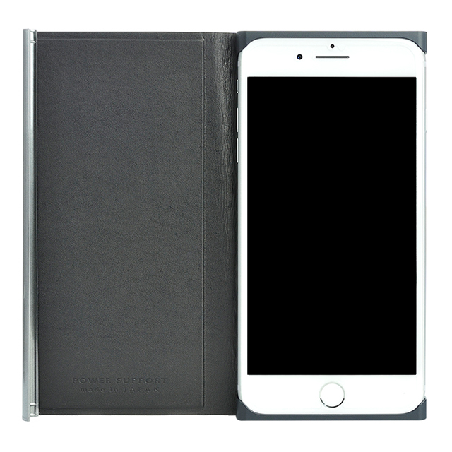【iPhone8 Plus/7 Plus ケース】Flip Jacket 本牛革ヌメ (ブラック)サブ画像