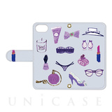 【iPhoneSE(第2世代)/8/7/6s/6 ケース】Oilshock Designs (Purple motif)