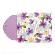 【iPhone8 Plus/7 Plus ケース】Bloem (Ladylike flower purple)