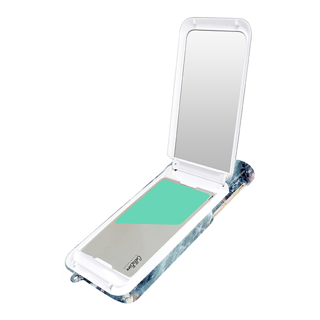 【iPhoneSE(第2世代)/8/7/6s/6 ケース】iCompact (Marble Blue)サブ画像