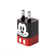 USB電源アダプタ 1A (ミッキーマウス)