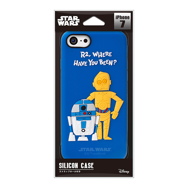 【iPhoneSE(第3/2世代)/8/7 ケース】シリコンケース (C-3PO＆R2-D2)goods_nameサブ画像