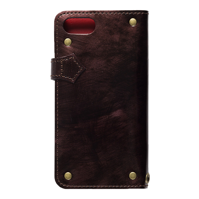 【iPhoneSE(第3/2世代)/8/7 ケース】Premium Leather case ”ROCX” (Brown)goods_nameサブ画像