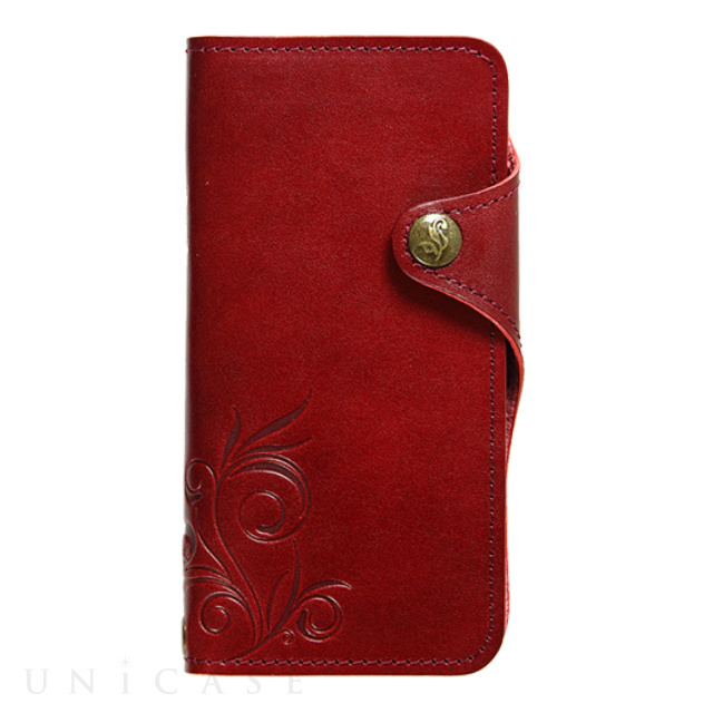 【iPhoneSE(第3/2世代)/8/7 ケース】SMART LEATHER (RED)