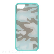 【iPhone7 ケース】Clear Camouflage (グ...