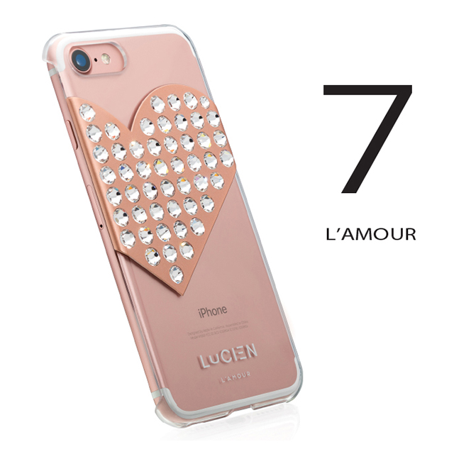 【iPhone8/7 ケース】L’AMOUR CHROME Clear Case (Silver)goods_nameサブ画像