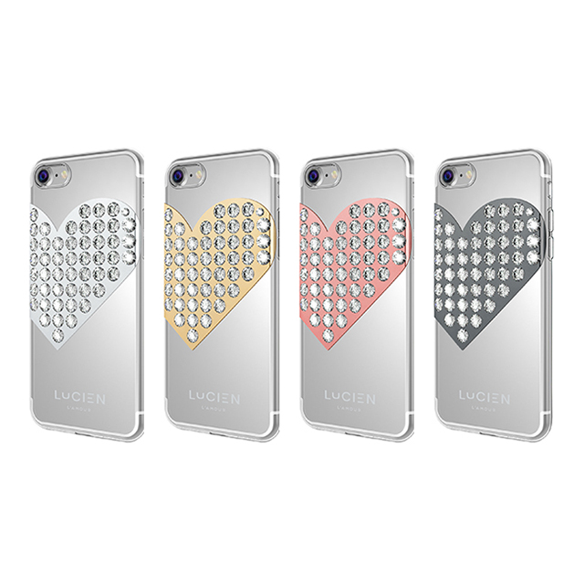 【iPhone8/7 ケース】L’AMOUR CHROME Clear Case (Silver)サブ画像