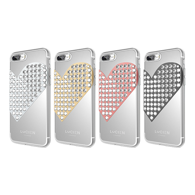 【iPhone8 Plus/7 Plus ケース】L’AMOUR CHROME Clear Case (Silver)サブ画像