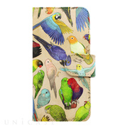 【iPhone6s/6 ケース】booklet case (インコ科の鳥類)