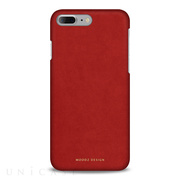 【iPhone8 Plus/7 Plus ケース】Alcantara (Goya Red)