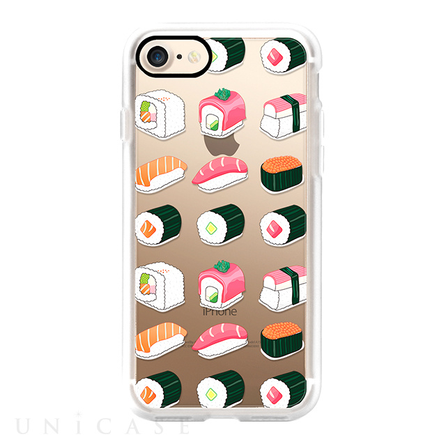 【iPhoneSE(第2世代)/8/7 ケース】Delicious Sushi