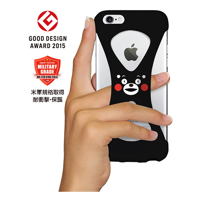 【iPhone6s/6 ケース】Palmo くまモンばーじょん (Black)goods_nameサブ画像