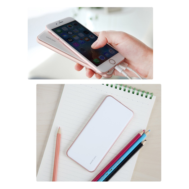 Double Port INPUT モバイルバッテリー 5000mAh (ブラック)goods_nameサブ画像