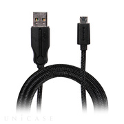 USB-micro-USB どっちも両挿し対応 充電＆データ転送ケーブル ストロングタイプ (70cm)