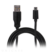 USB-micro-USB どっちも両挿し対応 充電＆データ転送ケーブル ストロングタイプ (1.5m)