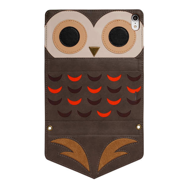 【iPhone8/7 ケース】Owl Face (ブラウン)サブ画像