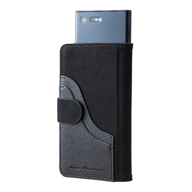 【マルチ スマホケース】”EveryCa” Multi PU Leather Case for Smartphone M (Black)goods_nameサブ画像