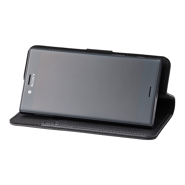 【マルチ スマホケース】”EveryCa” Multi PU Leather Case for Smartphone M (Black)サブ画像