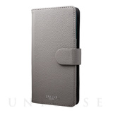 【マルチ スマホケース】”EveryCa” Multi PU Leather Case for Smartphone L (Gray)