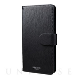 【マルチ スマホケース】”EveryCa” Multi PU Leather Case for Smartphone L (Black)