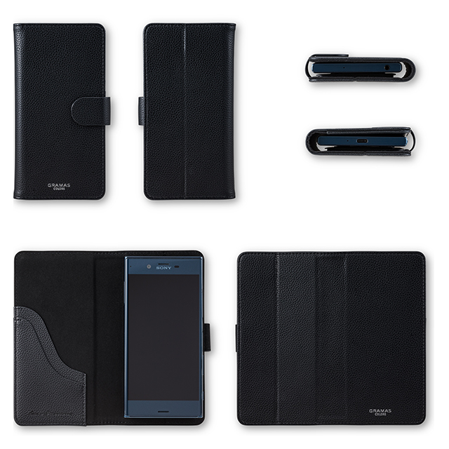 【マルチ スマホケース】”EveryCa” Multi PU Leather Case for Smartphone L (Black)goods_nameサブ画像