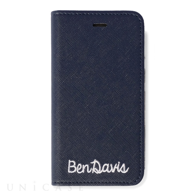 【iPhone8/7 ケース】BEN DAVIS 手帳型ケース (NAVY)