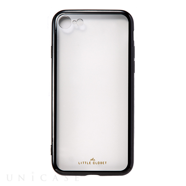 【iPhone8/7 ケース】LITTLE CLOSET iPhone case (BLACK)