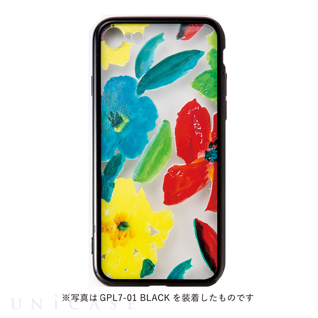 LITTLE CLOSET iPhone8/7 着せ替えフィルム (Popping flower)