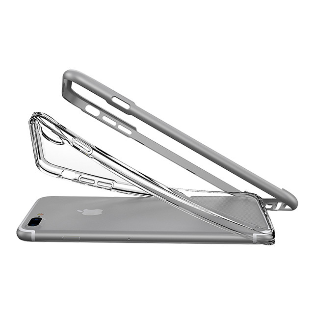 【iPhone8 Plus/7 Plus ケース】Sentinel Case (Silver)サブ画像