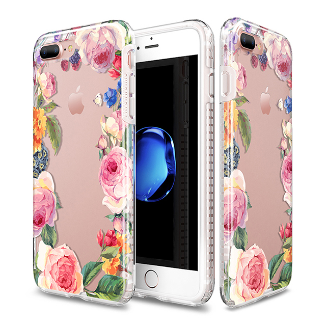 【iPhone8 Plus/7 Plus ケース】Level Case Botanic Garden Collection (Rose)サブ画像