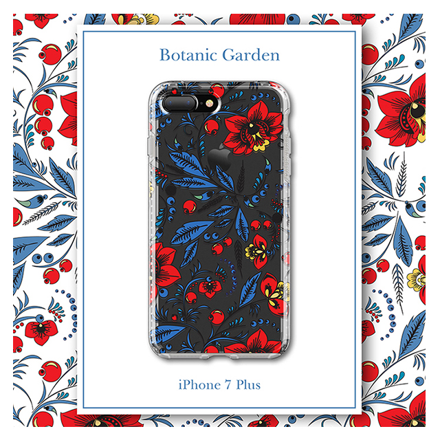 【iPhone8 Plus/7 Plus ケース】Level Case Botanic Garden Collection (Russian Blue)サブ画像