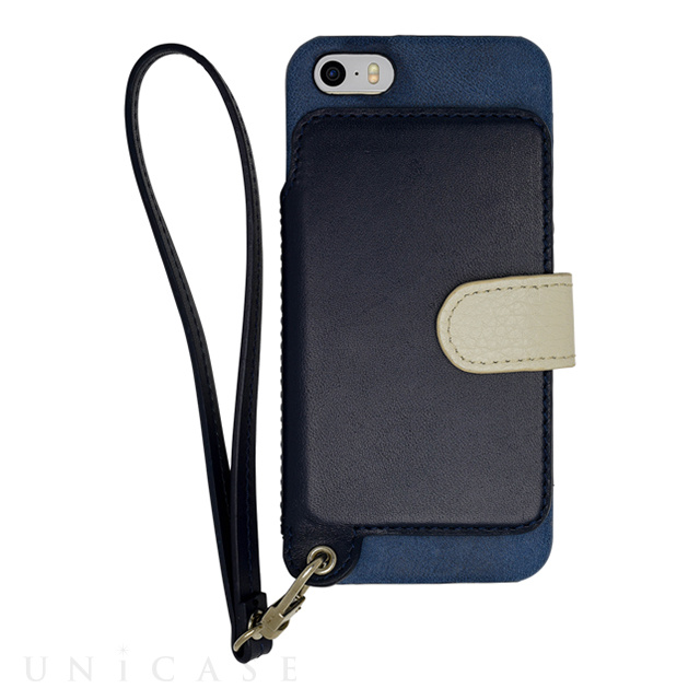 【iPhoneSE(第1世代)/5s/5 ケース】Real Leather Case (Indigo)