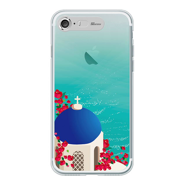 【iPhone8/7 ケース】Clear Soft イルミネーションケース (エーゲ海)サブ画像