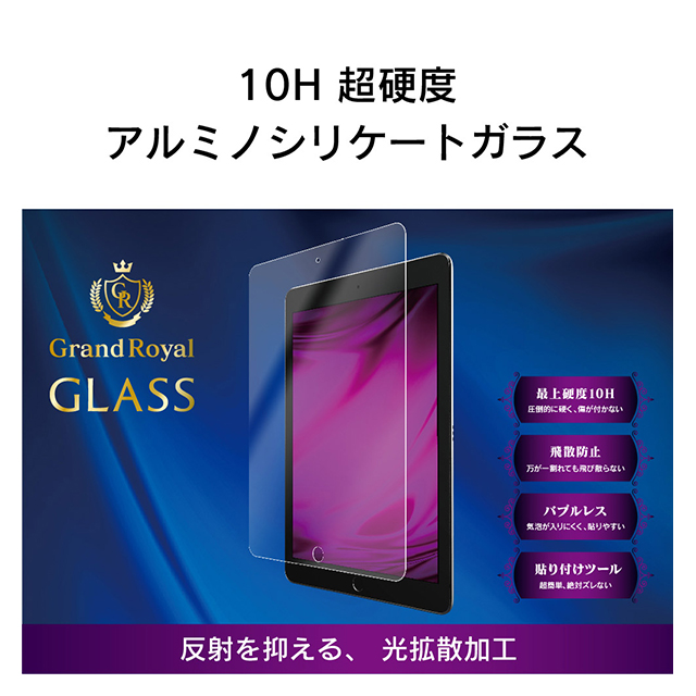 【iPad mini(第5世代)/mini4 フィルム】アルミノシリケートガラス (反射防止)goods_nameサブ画像