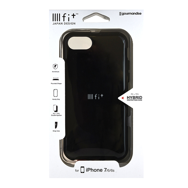 【iPhoneSE(第3/2世代)/8/7/6s/6 ケース】IIII fit (ブラック)goods_nameサブ画像