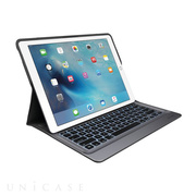 【iPad Pro(12.9inch)(第1世代) ケース】Smart Connector搭載 バックライト付きキーボードケース (ブラック/スペースグレー)