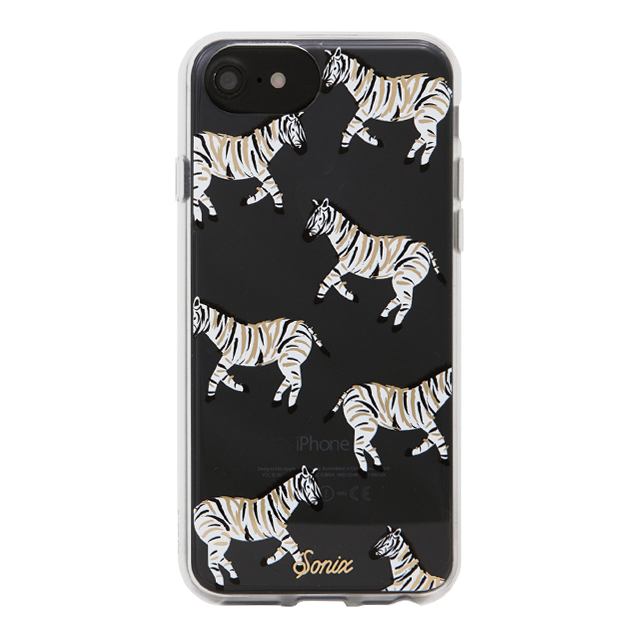 【iPhoneSE(第2世代)/8/7/6s/6 ケース】CLEAR (ZEBRA)サブ画像