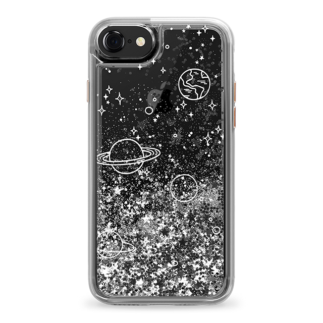 【iPhone7/6s/6 ケース】Liquid Glitter Case (UNIVERSE)