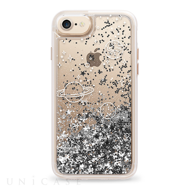 【iPhone7/6s/6 ケース】Liquid Glitter Case (UNIVERSE)