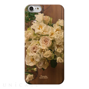 【iPhone8/7 ケース】Fioletta WOODY PHOTO CASE (Blanc rose)