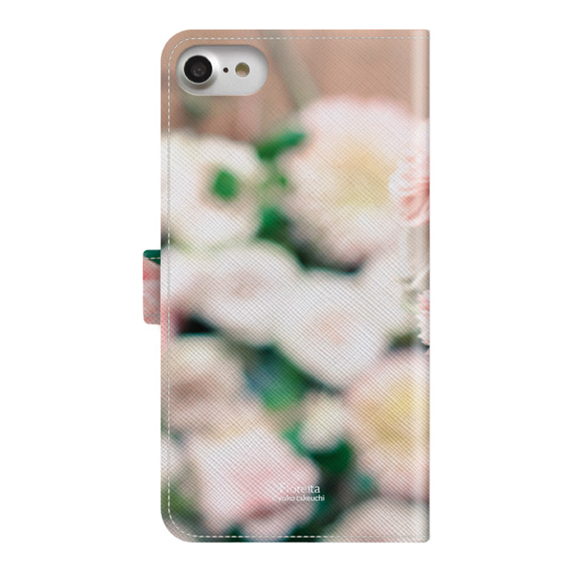 【iPhone8/7 ケース】Fioletta 手帳型スマホケース (Volant roses)サブ画像